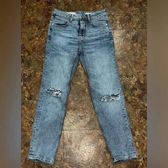 Pilcro And The Letterpress Jeans Women’s High Rise Slim Size 27 - Picture 1 of 12